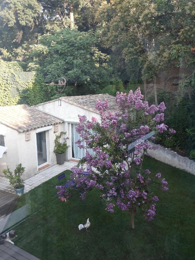 לינה וארוחת בוקר מאנדליה-לה-נאפול Dans Un Jardin Bb Et Jacuzzi מראה חיצוני תמונה