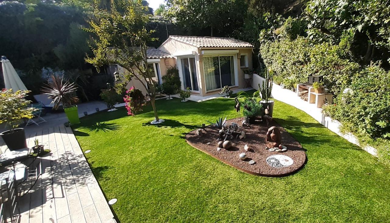 לינה וארוחת בוקר מאנדליה-לה-נאפול Dans Un Jardin Bb Et Jacuzzi מראה חיצוני תמונה