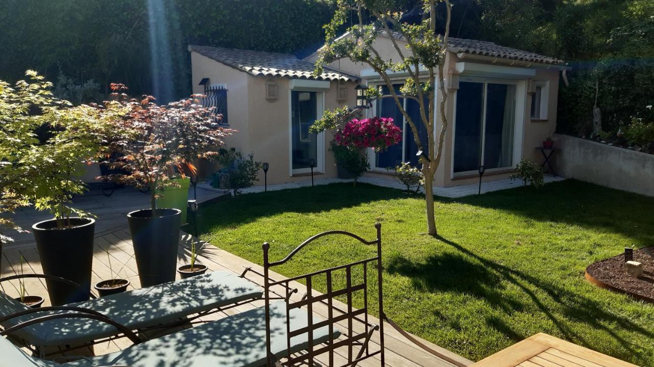 לינה וארוחת בוקר מאנדליה-לה-נאפול Dans Un Jardin Bb Et Jacuzzi מראה חיצוני תמונה